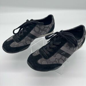 Coach Black and Gray Kelson Sneaker - Women 7B